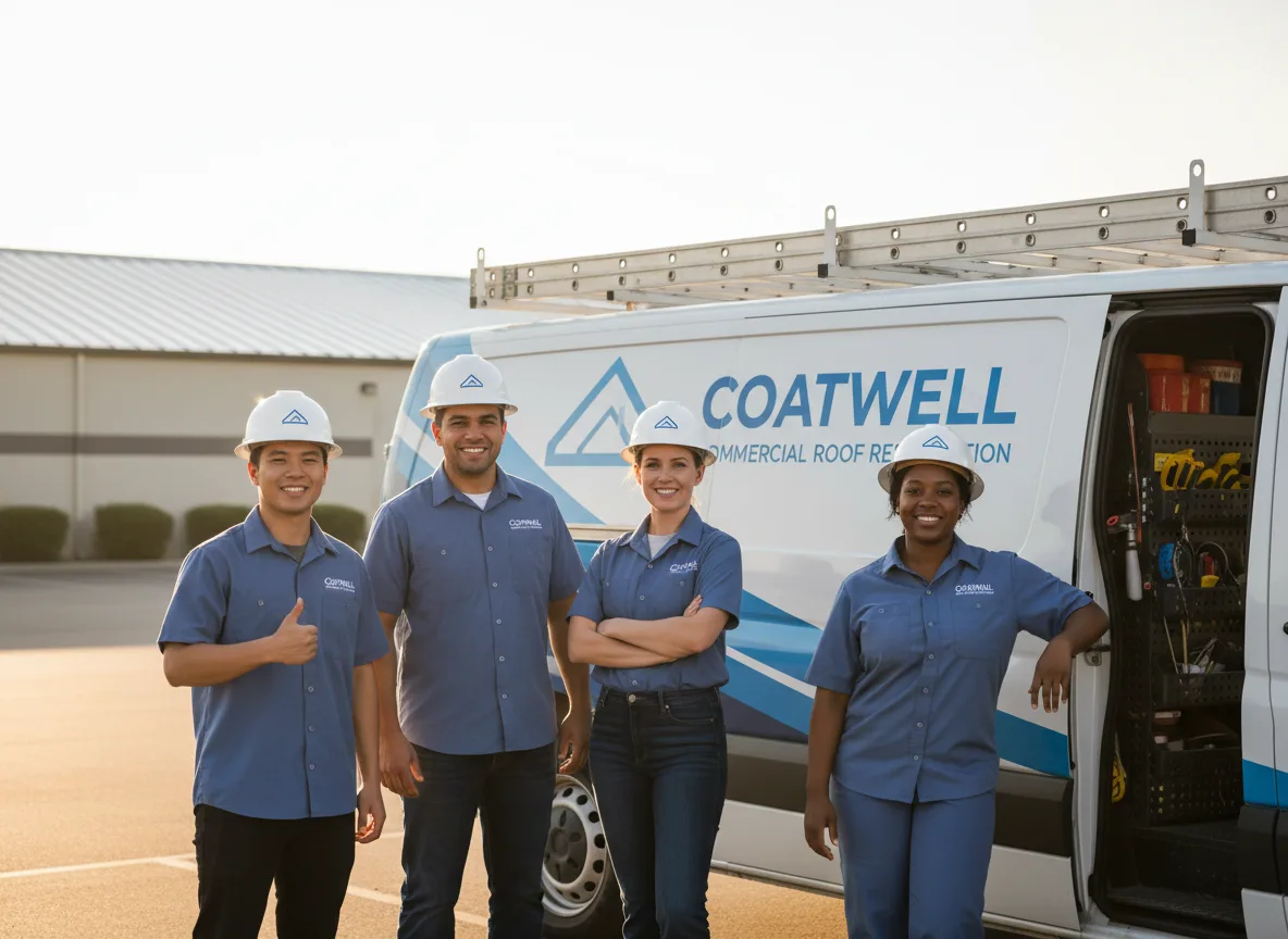 Commercial roof coating company in Lake Mills, IA